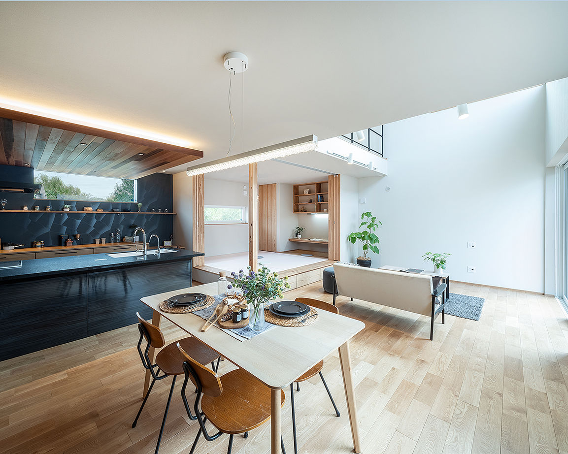 ＳＵＤＯホーム　須藤建設 【2000万円台後半｜37.3坪｜大開口】プランの工夫でプライバシーと開放感、眺望を両立の建築実例画像7