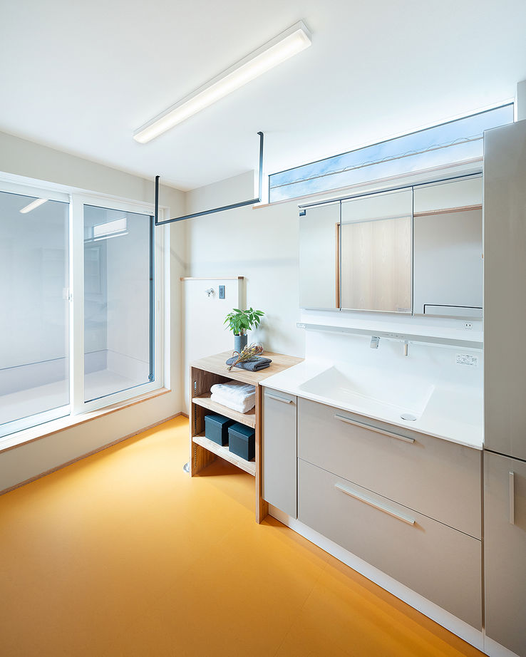 ＳＵＤＯホーム　須藤建設 【2000万円台後半｜37.3坪｜大開口】プランの工夫でプライバシーと開放感、眺望を両立の建築実例画像9