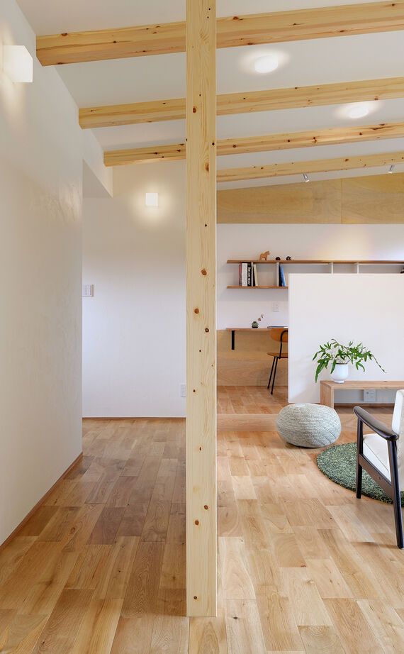 ＳＵＤＯホーム　須藤建設 【2000万円台後半｜32.6坪｜平屋】視線を気にせず、家族もゲストものびのびと。開放感と自由を楽しむ家の建築実例画像7