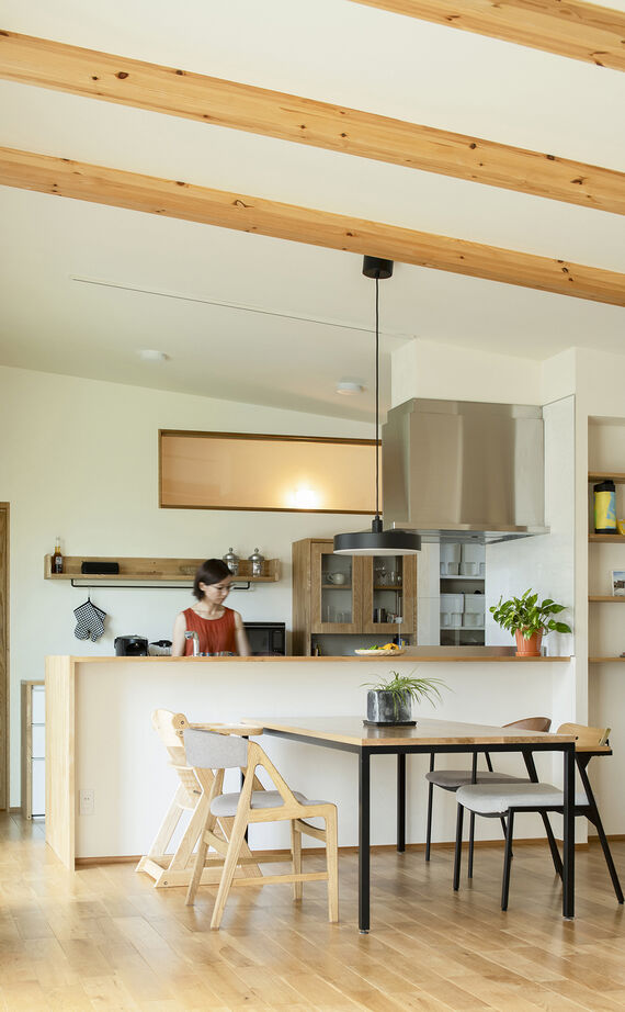 ＳＵＤＯホーム　須藤建設 【2000万円台後半｜32.6坪｜平屋】視線を気にせず、家族もゲストものびのびと。開放感と自由を楽しむ家の建築実例画像9