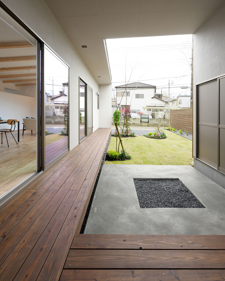 ＳＵＤＯホーム　須藤建設 【2000万円台後半｜32.6坪｜平屋】視線を気にせず、家族もゲストものびのびと。開放感と自由を楽しむ家の建築実例画像13