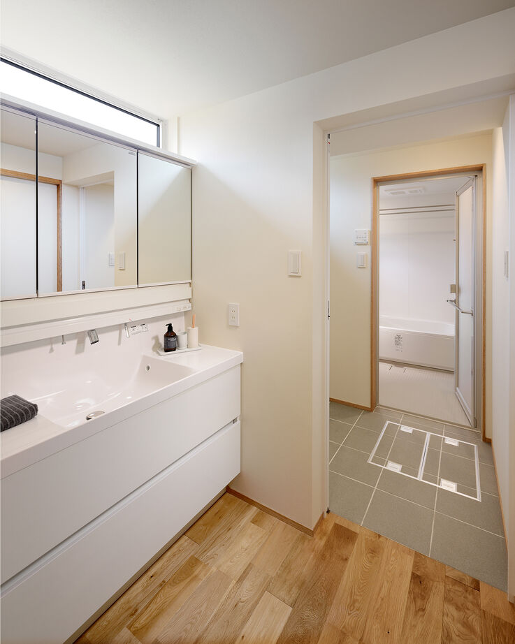 ＳＵＤＯホーム　須藤建設 【2000万円台後半｜32.6坪｜平屋】視線を気にせず、家族もゲストものびのびと。開放感と自由を楽しむ家の建築実例画像18