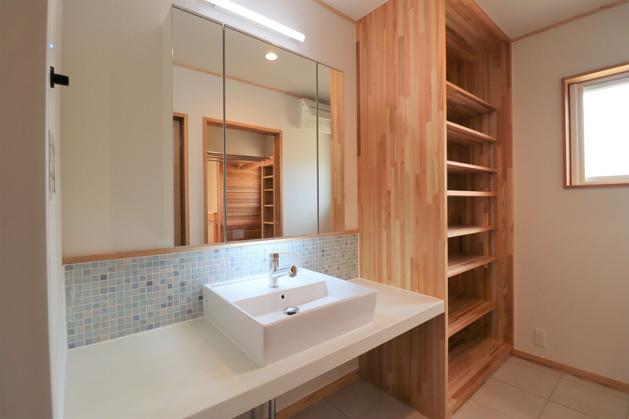 健康住宅そよかぜの家（ブリーズ・カンパニー） 【京都府/2000万円台】開放感と自然素材の風合いが心地いい平屋で和やかな暮らしをの建築実例画像7