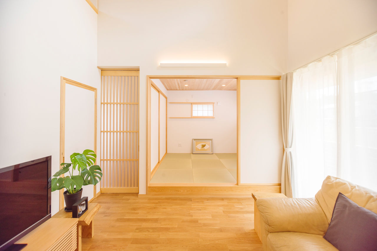 健康住宅そよかぜの家（ブリーズ・カンパニー） 【京都/2000万円台】快適に暮らせる高気密・高断熱と多彩な木を取り入れて仕上げたこだわりの一邸をの建築実例画像3