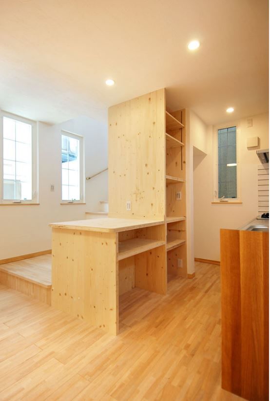 ケンテムハウス／無添加住宅 異なる表情を持つ無垢材をMIXした、独創性あふれる木の住まいの建築実例画像3