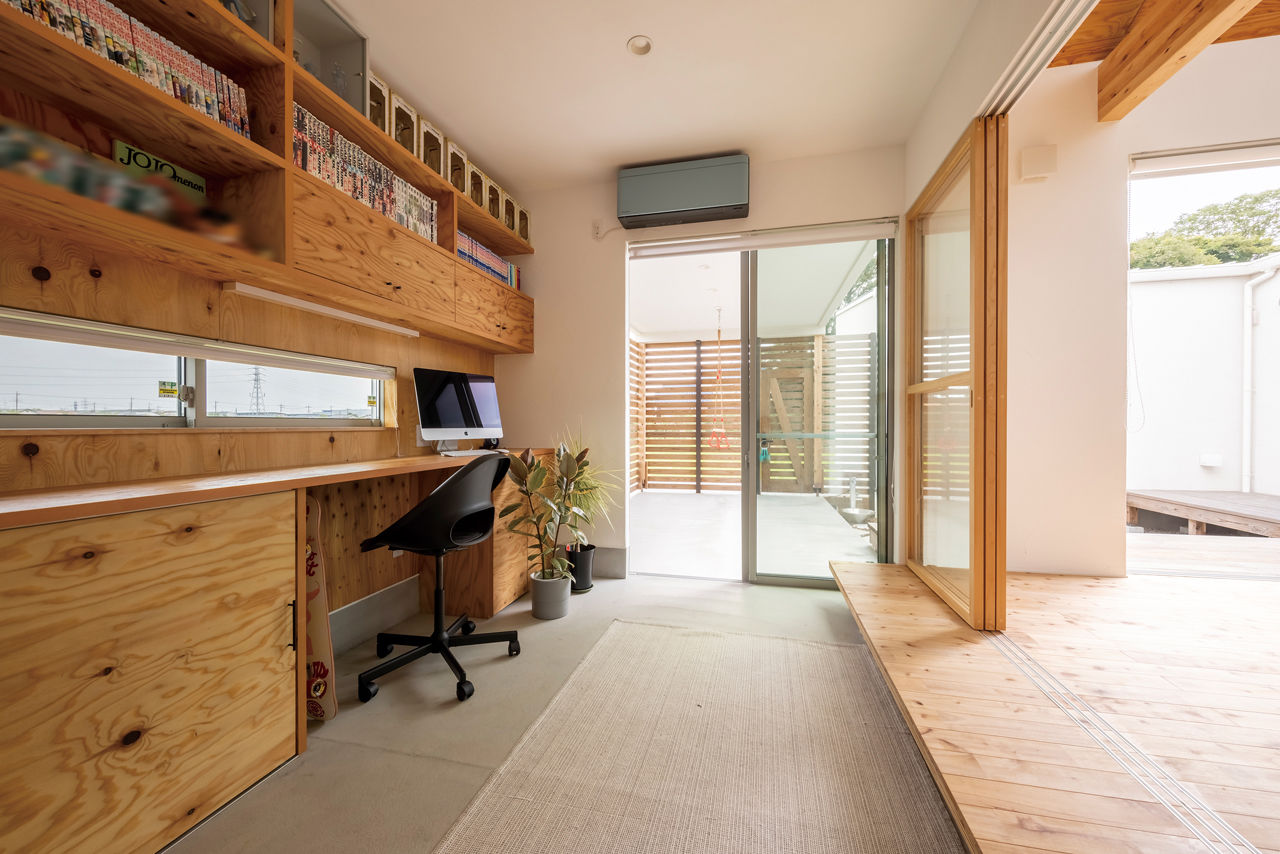 ソラマド埼玉 【平屋／中庭／土間／間取り有】LDKも水回りも、収納まで光と風が行き渡る。中庭とインナーテラスのある家の建築実例画像8