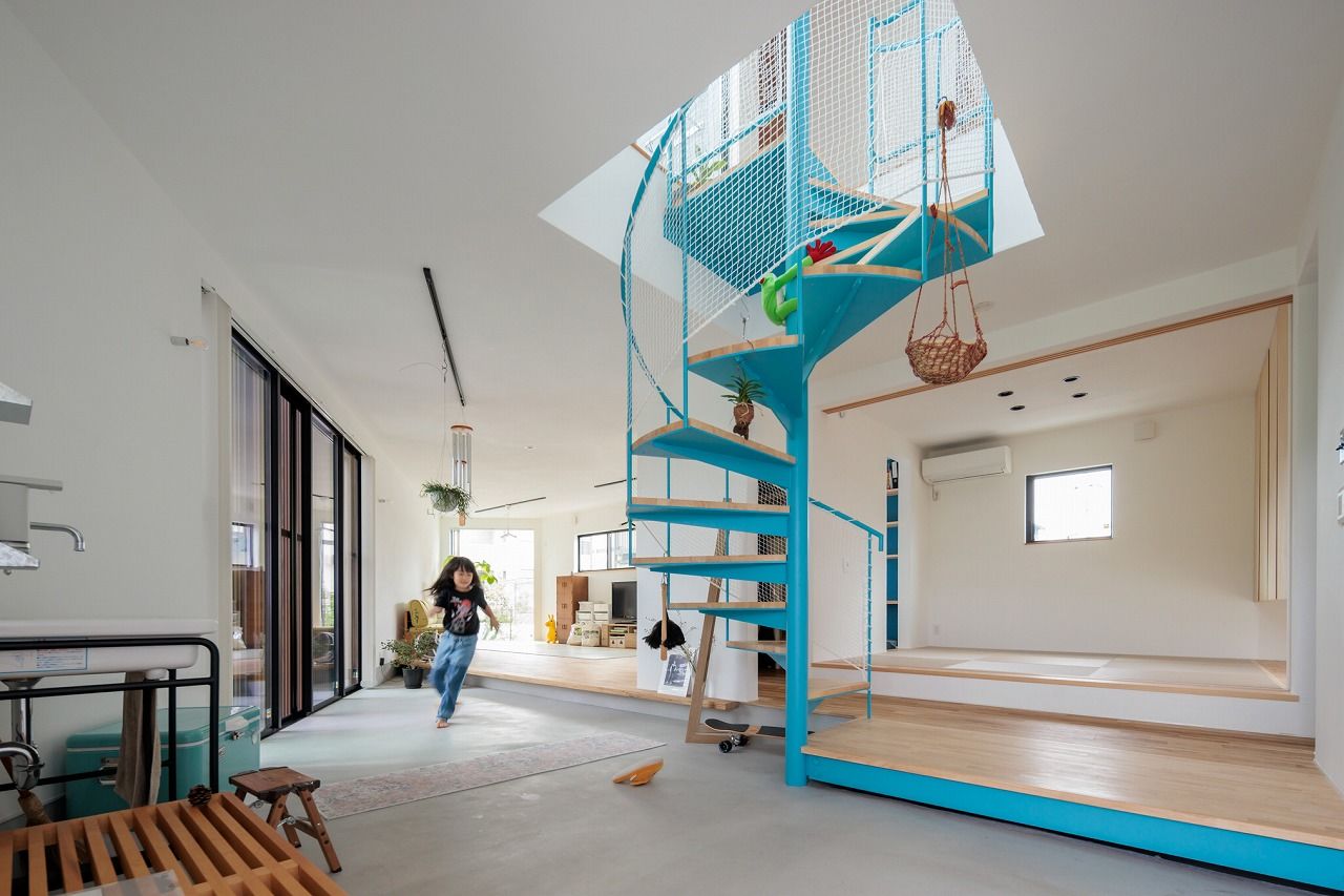 ソラマド埼玉 【 30坪台／中庭／土間／間取り有】三角形の変形地を強みに活用。外の視線を遮りながら開放的に暮らせる家の建築実例画像7