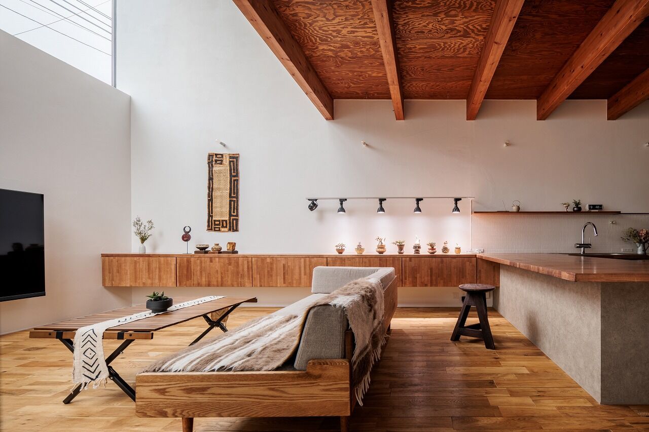 ソラマド埼玉 【中庭／吹き抜け／間取り有】周囲からの視線を遮りつつ開放感をもたらす、住宅地にこそ最適な中庭のある家の建築実例画像5