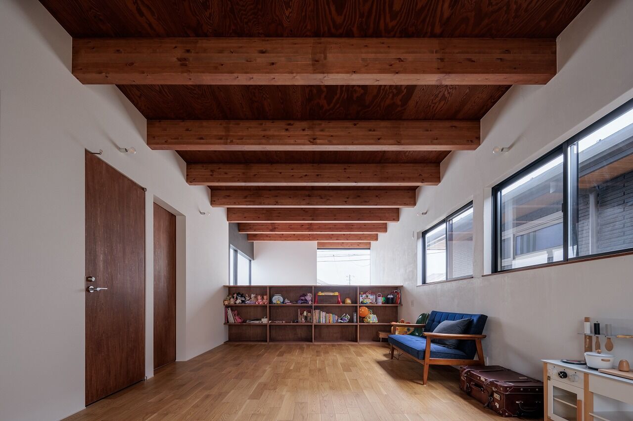 ソラマド埼玉 【中庭／吹き抜け／間取り有】周囲からの視線を遮りつつ開放感をもたらす、住宅地にこそ最適な中庭のある家の建築実例画像10