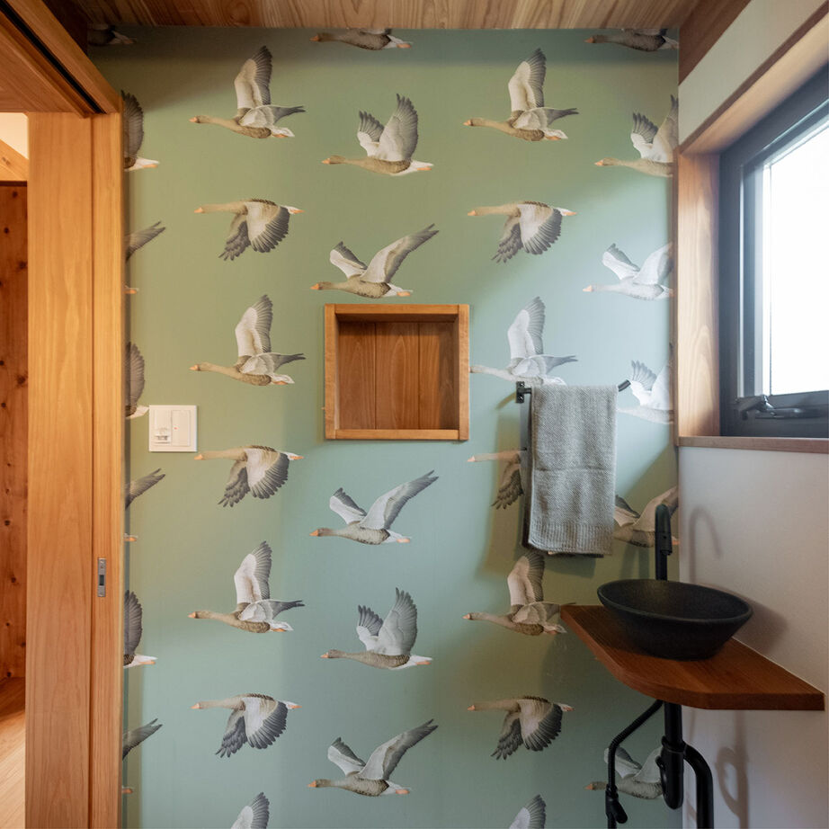 未来工房 自然豊かな土地への移住計画、和の平屋の建築実例画像7