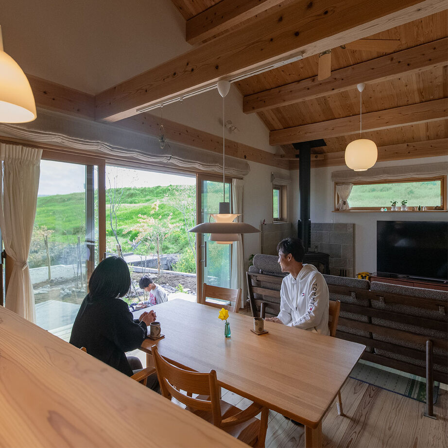 未来工房 眺めて遊べる庭のある暮らしの建築実例画像4