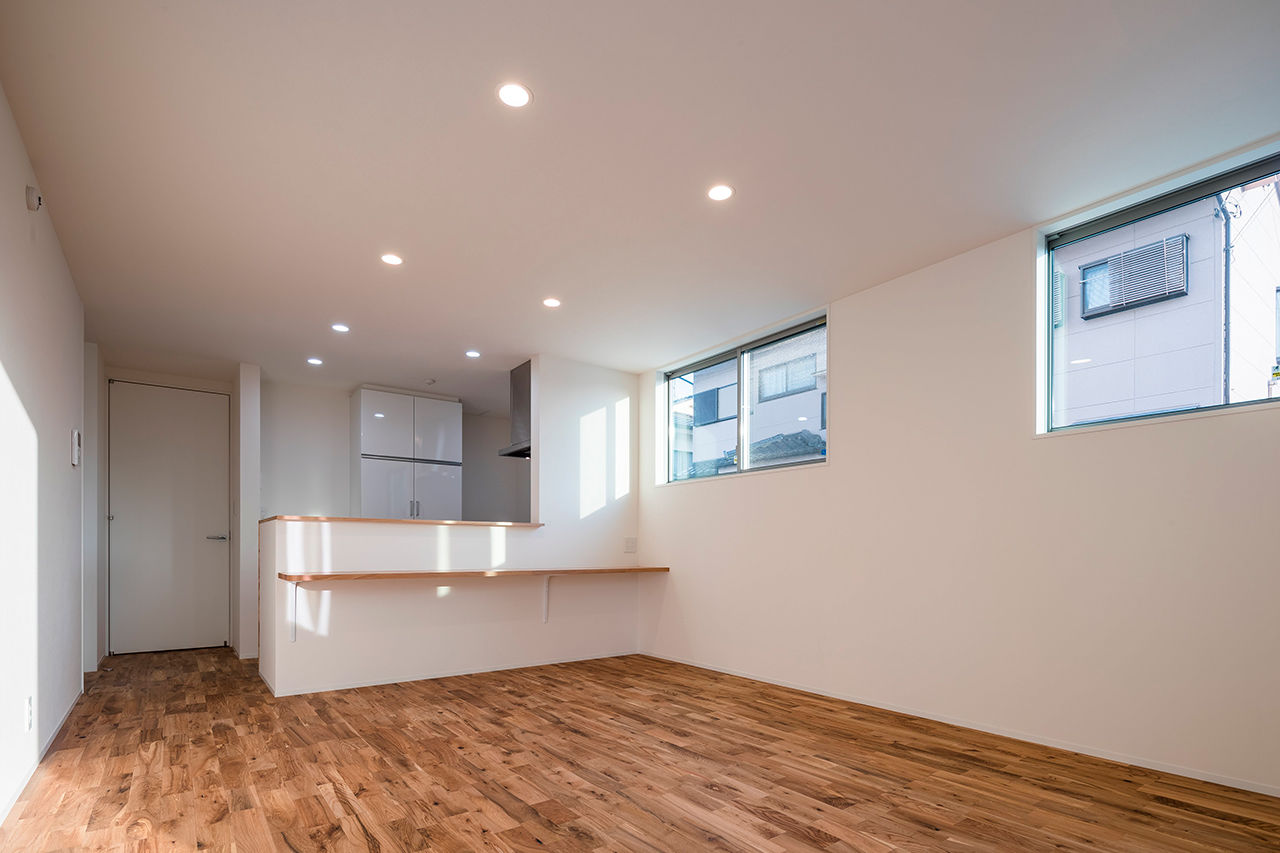 １０１０ｈｏｕｓｅ（安藤工務店） 【2855万円/43坪/間取り有】付かず離れずの距離感が心地いい。お互いの生活を尊重した完全分離二世帯住宅の建築実例画像7