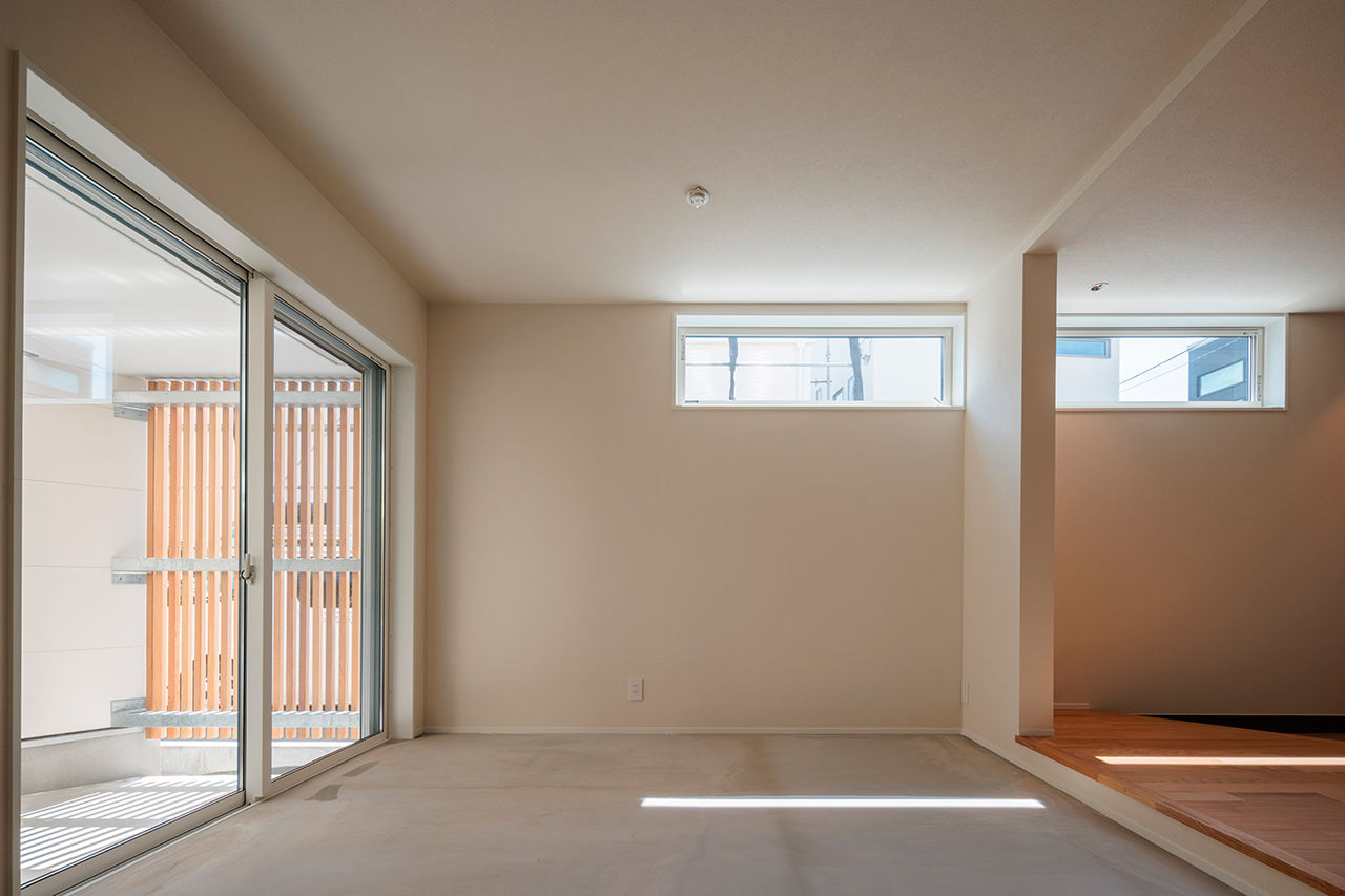 １０１０ｈｏｕｓｅ（安藤工務店） 【1880万円/25坪/間取図有/中庭】変形地や狭小地も特性を活かし、中庭やテラスを実現。光と風を纏う家の建築実例画像5