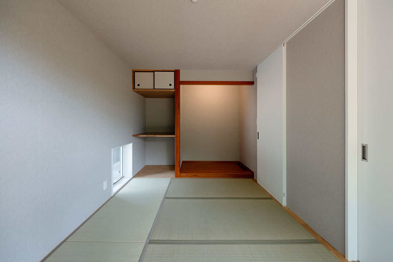 １０１０ｈｏｕｓｅ（安藤工務店） 【3000万円台/43坪/間取図有/全館空調】UA値0.32、C値0.2（※）。大屋根の下で家族の絆を育む二世帯住宅の建築実例画像5