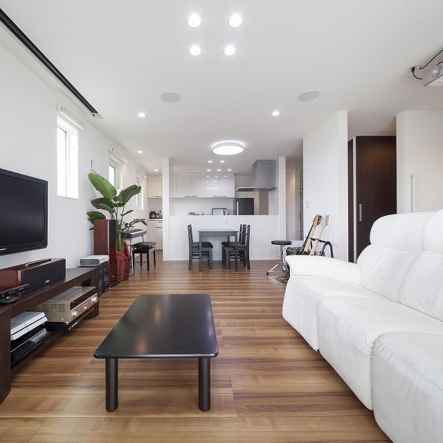 島野工務店 【間取り図有】決め手は高い断熱性能と設備。広々リビングでも快適な室温で暮らせる《平屋》の建築実例画像4