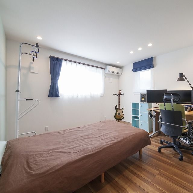 島野工務店 【間取り図有】決め手は高い断熱性能と設備。広々リビングでも快適な室温で暮らせる《平屋》の建築実例画像10