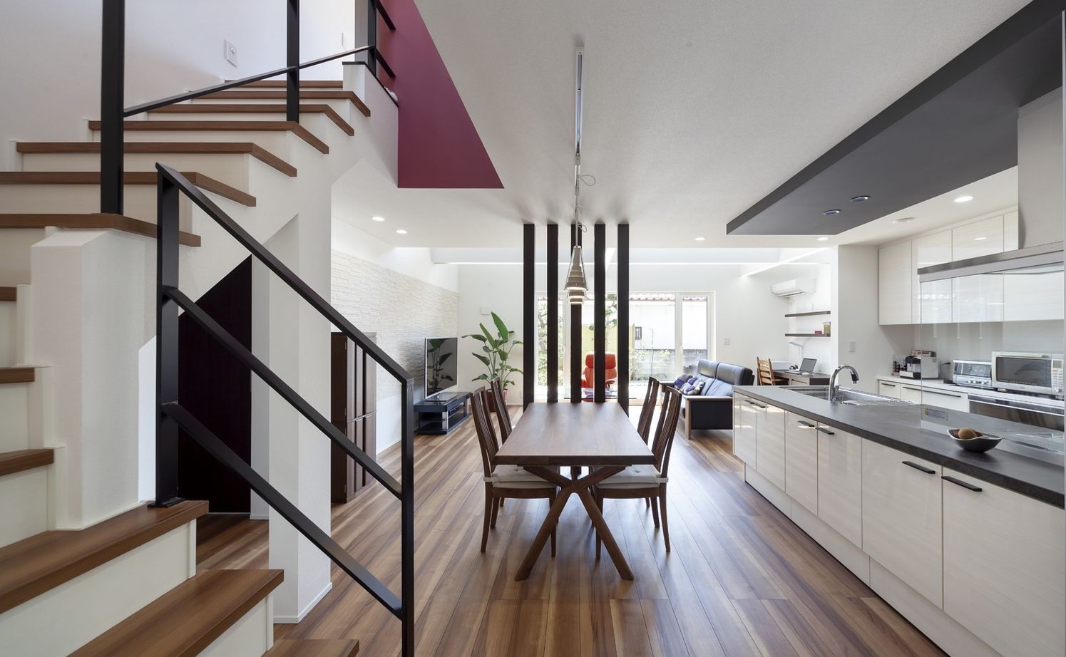 島野工務店 【間取り図有】開放的な空間を実現。更に光熱費も抑えた省エネの暮らしの建築実例画像2