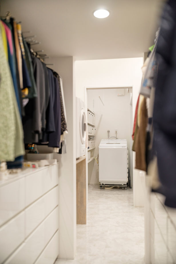 KEIJI一級建築士事務所 【京都市・2000万円台・間取り図・30坪台】スキップフロアを利用したおしゃれな書斎と家事がラクになる動線の建築実例画像7