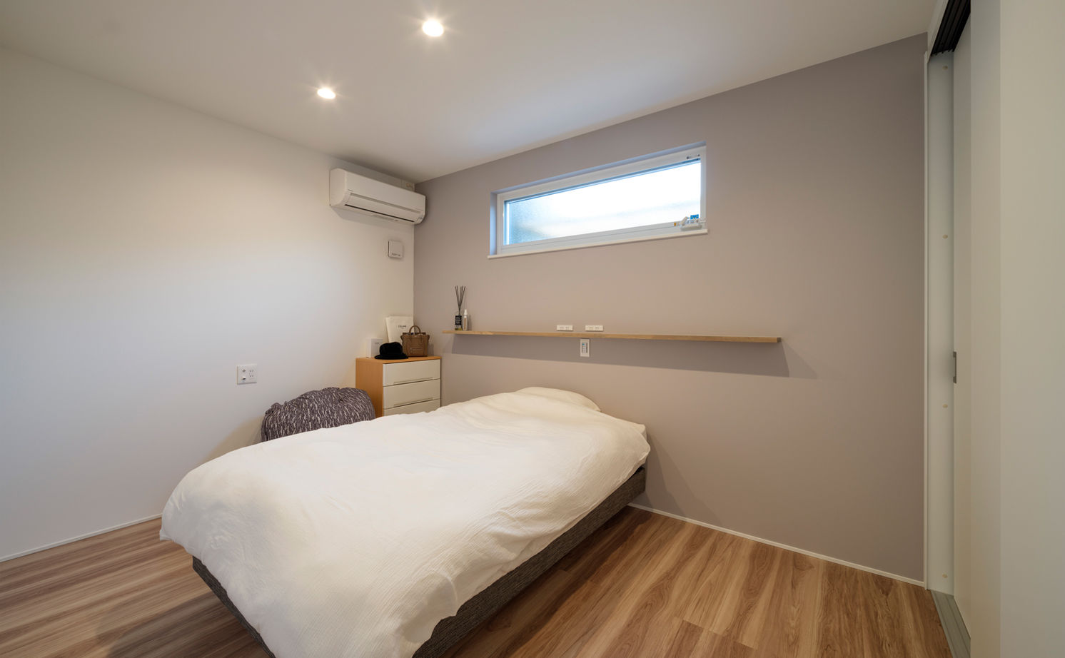 KEIJI一級建築士事務所 【京都市・2000万円台・間取り図・30坪台】スキップフロアを利用したおしゃれな書斎と家事がラクになる動線の建築実例画像13