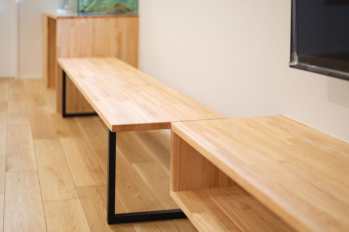 KEIJI一級建築士事務所 【W断熱・2階LDK・4000万円台・50坪台・二世帯住宅】天井梁を工夫 愛猫も子どもものびのびアトリエのある家の建築実例画像10