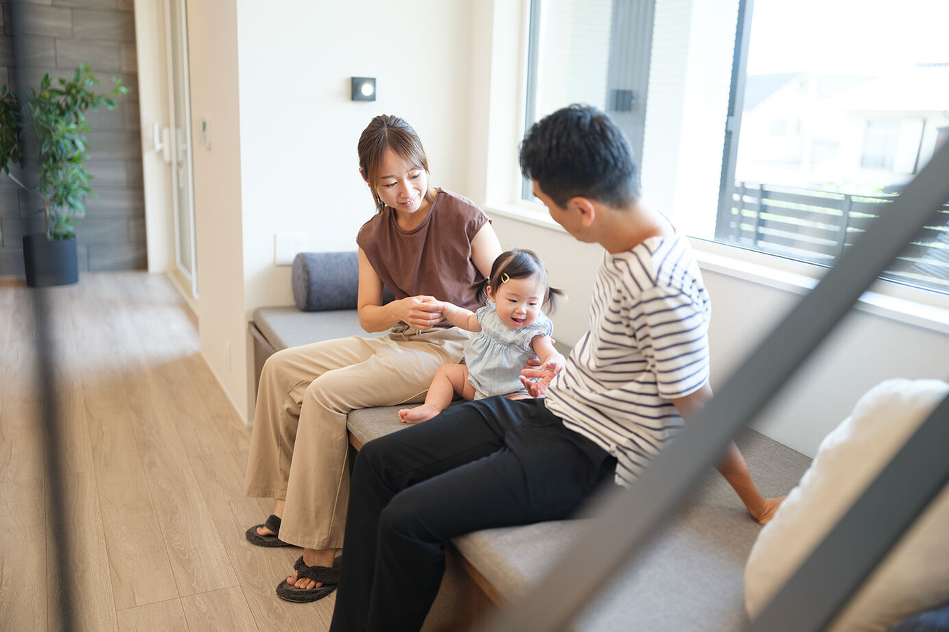 KEIJI一級建築士事務所 【W断熱・太陽光発電・間取り図・3000万円台】生活感を隠してスタイリッシュに。1階で暮らしが完結する家の建築実例画像9