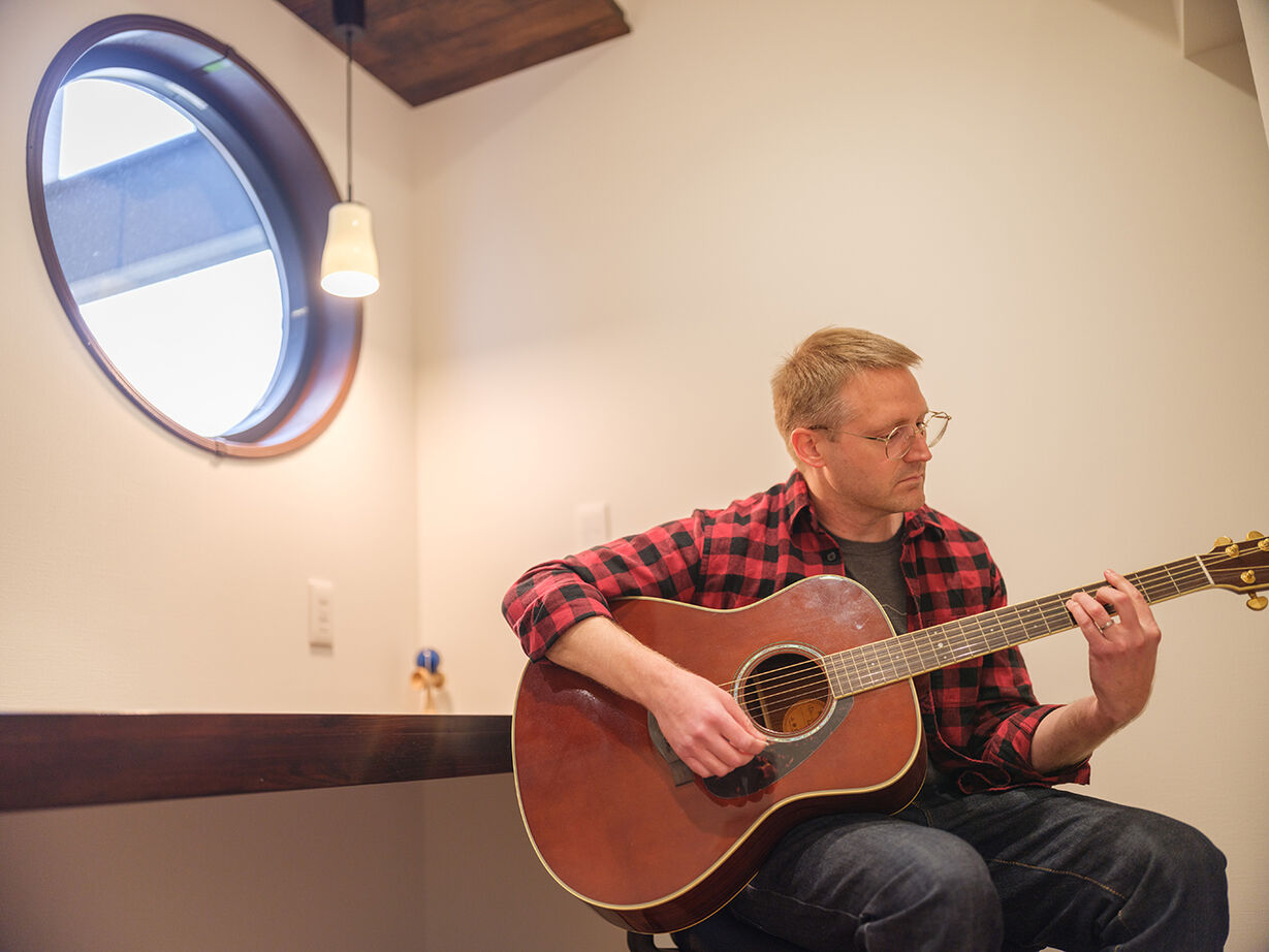 KEIJI一級建築士事務所 【W断熱・2階LDK・和モダン】自然を愛で、家族でなごむ。趣味スペースも充実した、豊かな時間を過ごせる家の建築実例画像16