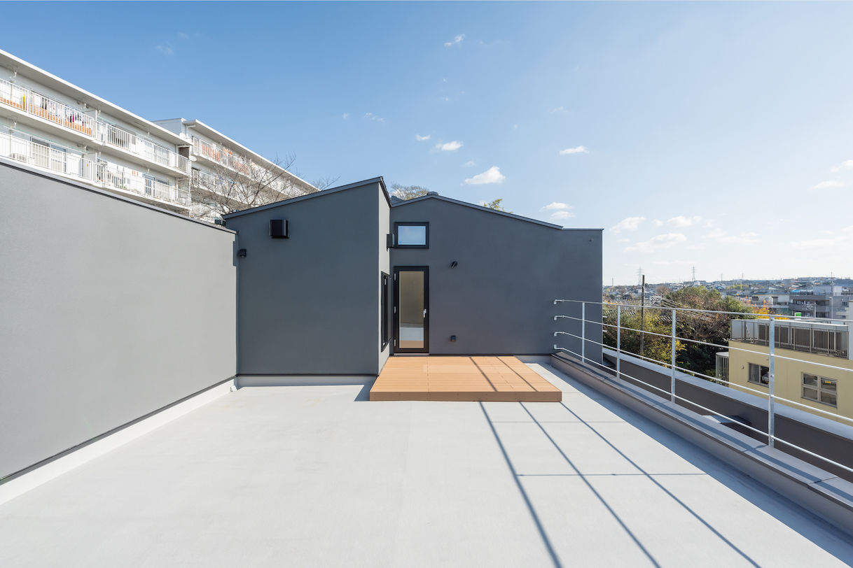 ダイヤビルト 【間取り/二世帯住宅/吹き抜け/書斎】程よい距離感を保ちながら、つながりを大切にできる二世帯の住まいの建築実例画像10