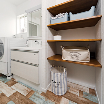 池田建設　oh!!one house. 大人可愛く、お掃除しやすいコンパクトサイズの住まい。プライベート空間にも予算をかけて1000万円台で実現の建築実例画像7