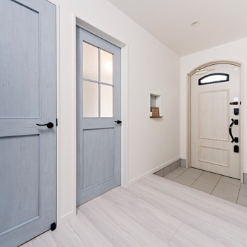 池田建設　oh!!one house. 大人可愛く、お掃除しやすいコンパクトサイズの住まい。プライベート空間にも予算をかけて1000万円台で実現の建築実例画像8