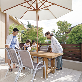 池田建設　oh!!one house. 【三重県/間取り図】外観はまるで平屋!スキップフロアで家族とちょうどいい距離感。ナチュラルモダンの実例の建築実例画像2