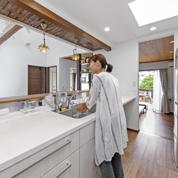 池田建設　oh!!one house. 【三重県/間取り図】外観はまるで平屋!スキップフロアで家族とちょうどいい距離感。ナチュラルモダンの実例の建築実例画像7