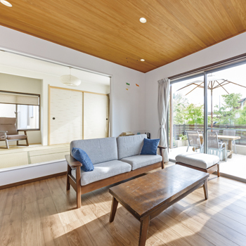 池田建設　oh!!one house. 【三重県/間取り図】外観はまるで平屋!スキップフロアで家族とちょうどいい距離感。ナチュラルモダンの実例の建築実例画像8