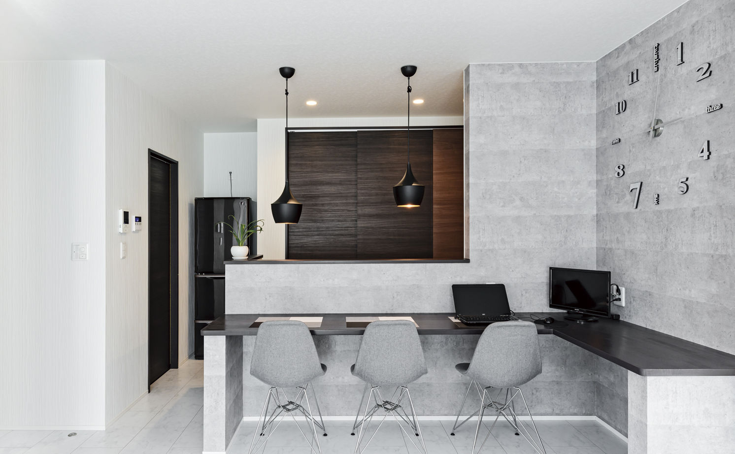 池田建設　oh!!one house. 【三重県/間取り図】デザインにこだわったカッコいい2階建て！趣味を楽しむ防音室のあるおしゃれな実例の建築実例画像7