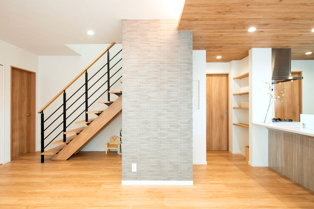 池田建設　oh!!one house. 【三重県/和モダン】考え抜いた間取りで家事ラクに♪ウッドデッキの活用でより開放感のあるマイホームにの建築実例画像2