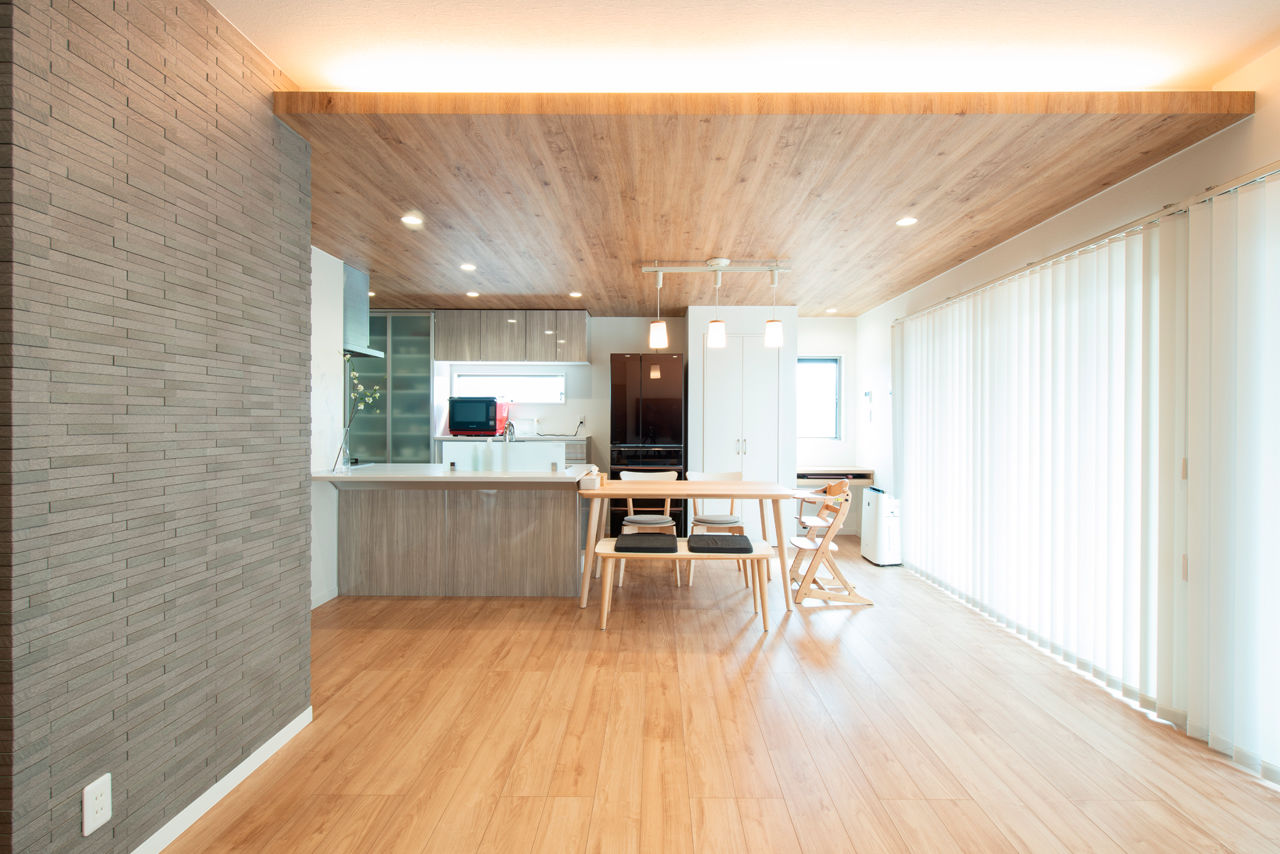 池田建設　oh!!one house. 【三重県/和モダン】考え抜いた間取りで家事ラクに♪ウッドデッキの活用でより開放感のあるマイホームにの建築実例画像3