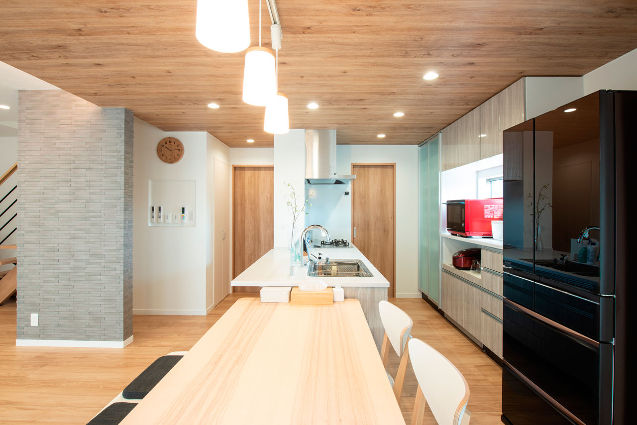 池田建設　oh!!one house. 【三重県/和モダン】考え抜いた間取りで家事ラクに♪ウッドデッキの活用でより開放感のあるマイホームにの建築実例画像4