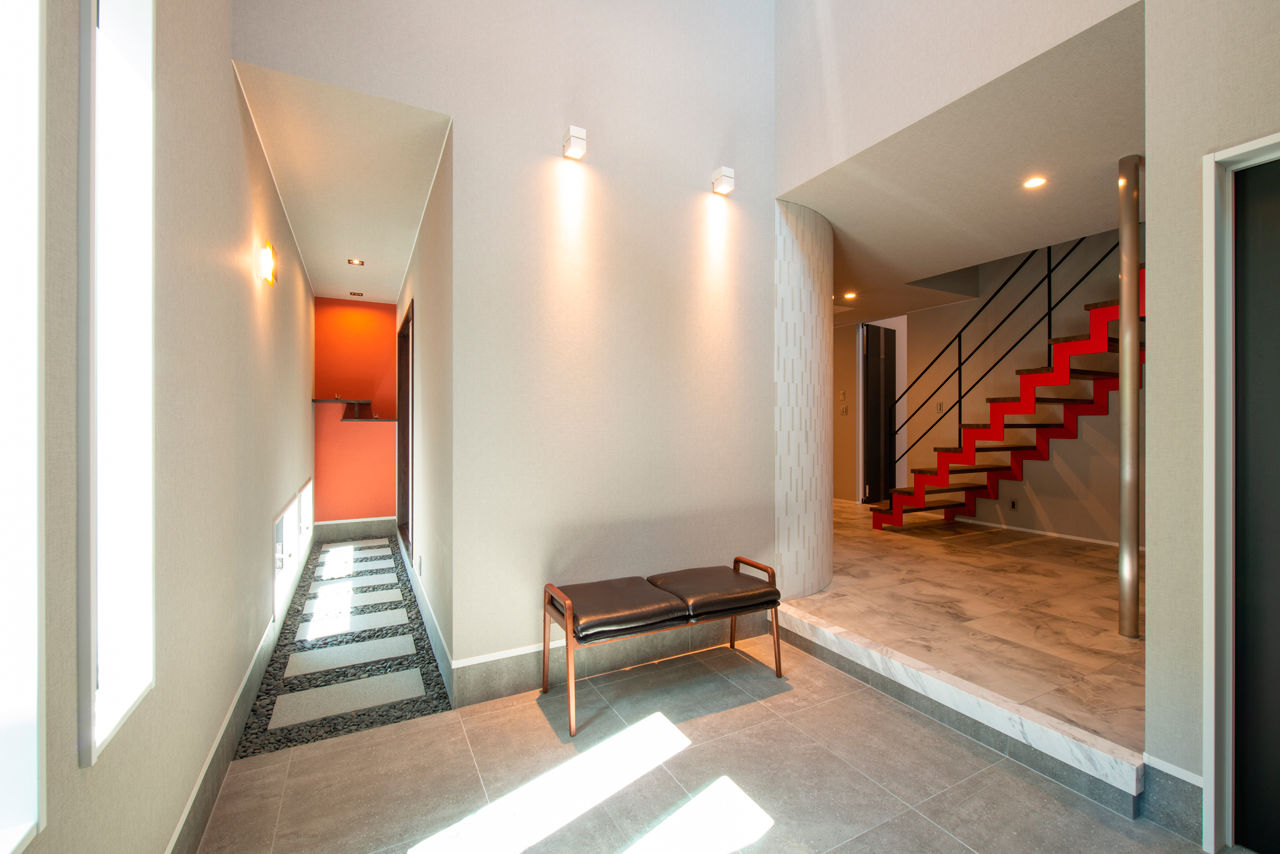 池田建設　oh!!one house. 【三重県/間取り図/ビルトインガレージ】上質な質感がもたらすゆとりのある生活。ホテルライクな平屋実例の建築実例画像6