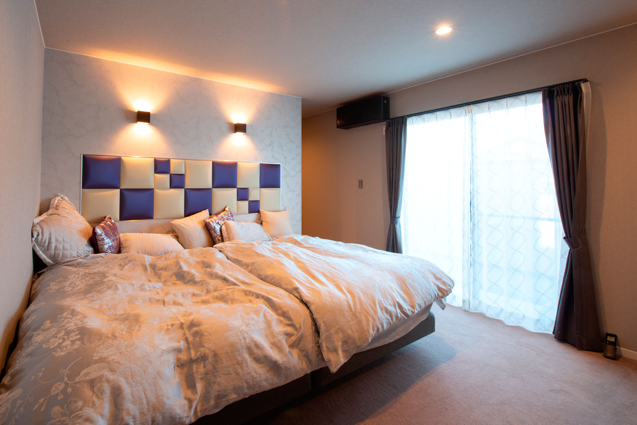 池田建設　oh!!one house. 【三重県/間取り図/ビルトインガレージ】上質な質感がもたらすゆとりのある生活。ホテルライクな平屋実例の建築実例画像9