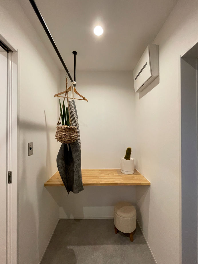 池田建設　oh!!one house. 【2000万円台｜間取り有】無垢とモルタルのナチュラルモダン。平屋のように暮らせるスクエアな家の建築実例画像7