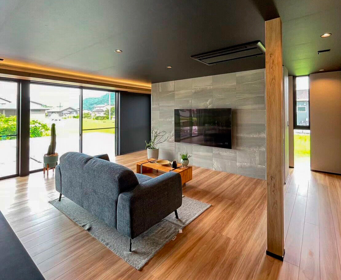 池田建設　oh!!one house. 【三重県｜30坪の平屋｜間取り有】一緒の時も、一人の時も充実する開放感たっぷりの別荘のような平屋の建築実例画像