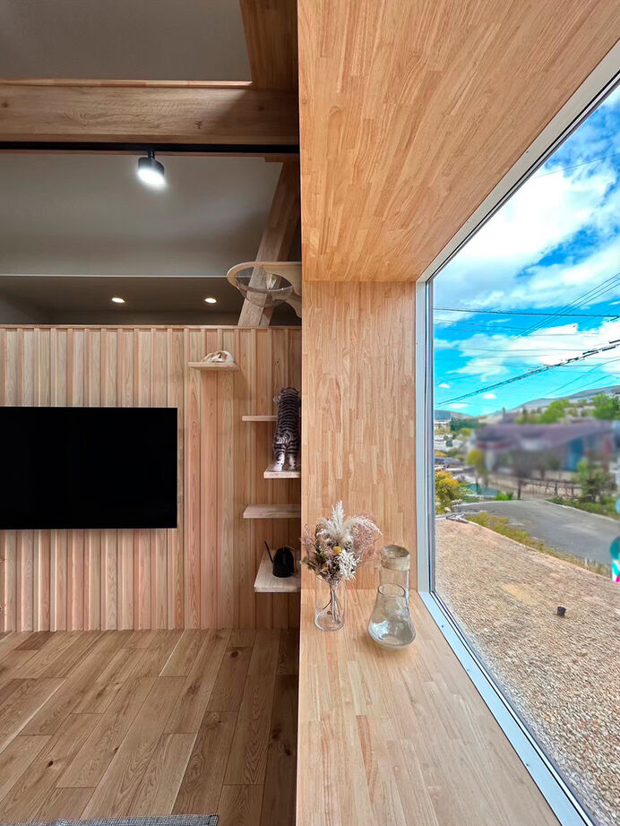 池田建設　oh!!one house. 【松阪市｜30坪台｜2000万円台｜間取り有】ネコ好き必見の工夫がいっぱい！家事ラク＆ナチュラルな家の建築実例画像2