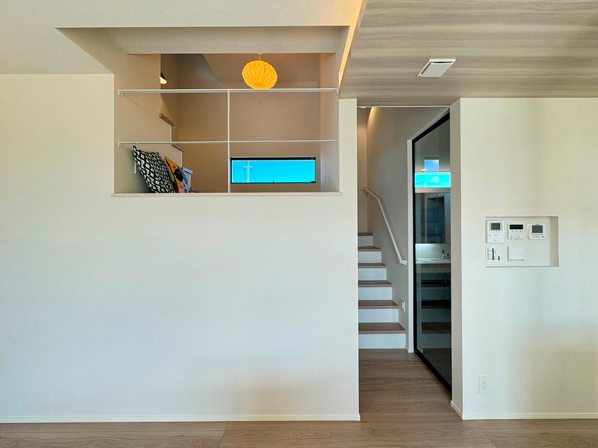 池田建設　oh!!one house. 【伊勢市｜ガレージハウス×スキップフロア｜間取り有】タテの空間を使いこなした居場所がたくさんある家の建築実例画像10