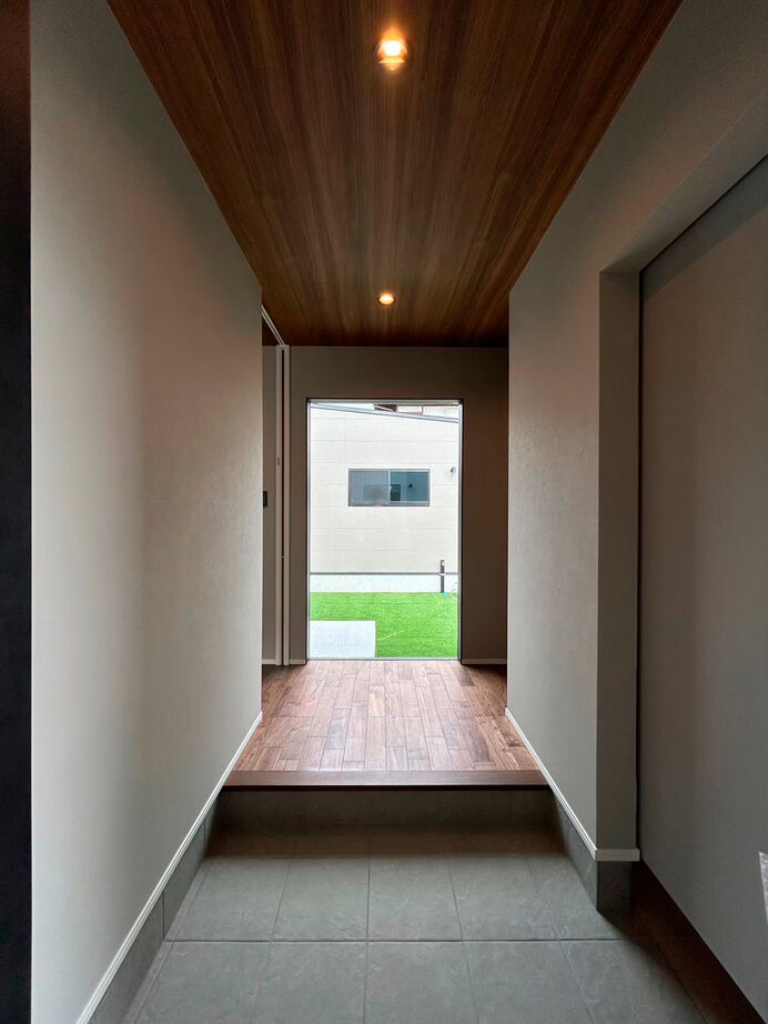 池田建設　oh!!one house. 【松阪市｜30坪台｜2000万円台｜間取り有】プライベートな中庭でBBQ！こもり感のあるピットリビングの家の建築実例画像4