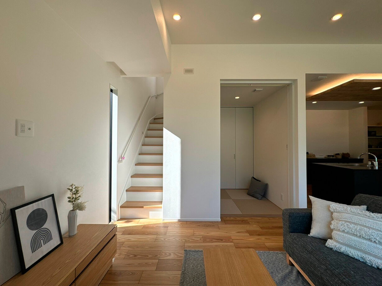 池田建設　oh!!one house. 【伊勢市｜30坪台｜2000万円台｜間取り有】見た目も暮らしやすさも叶えたカジュアルカフェテイストの家の建築実例画像3