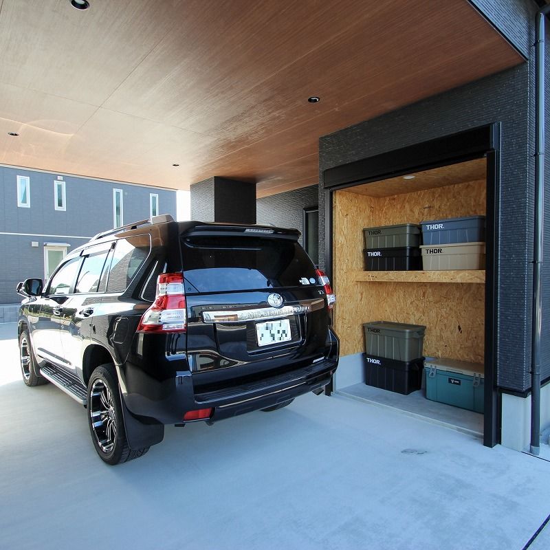 菅原工務店 ビルトインガレージのある家の建築実例画像2