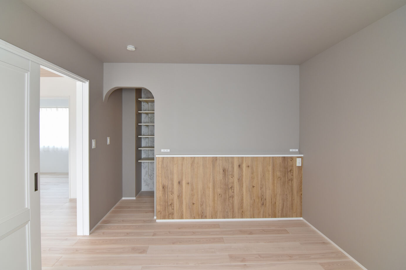 菅原工務店 【大崎市/アイランドキッチン/スケルトン階段】大人かわいいインテリアの家の建築実例画像7