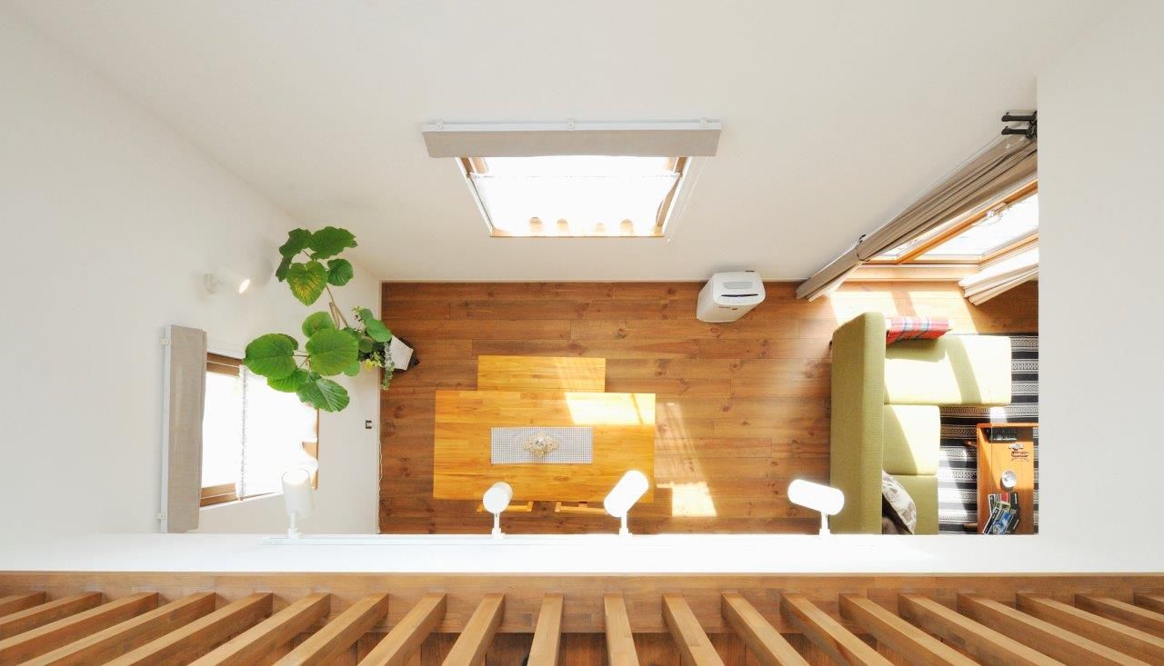 竹内建設 【札幌市/二世帯/ナチュラル】無垢材を使った自然素材に包まれる家の建築実例画像5