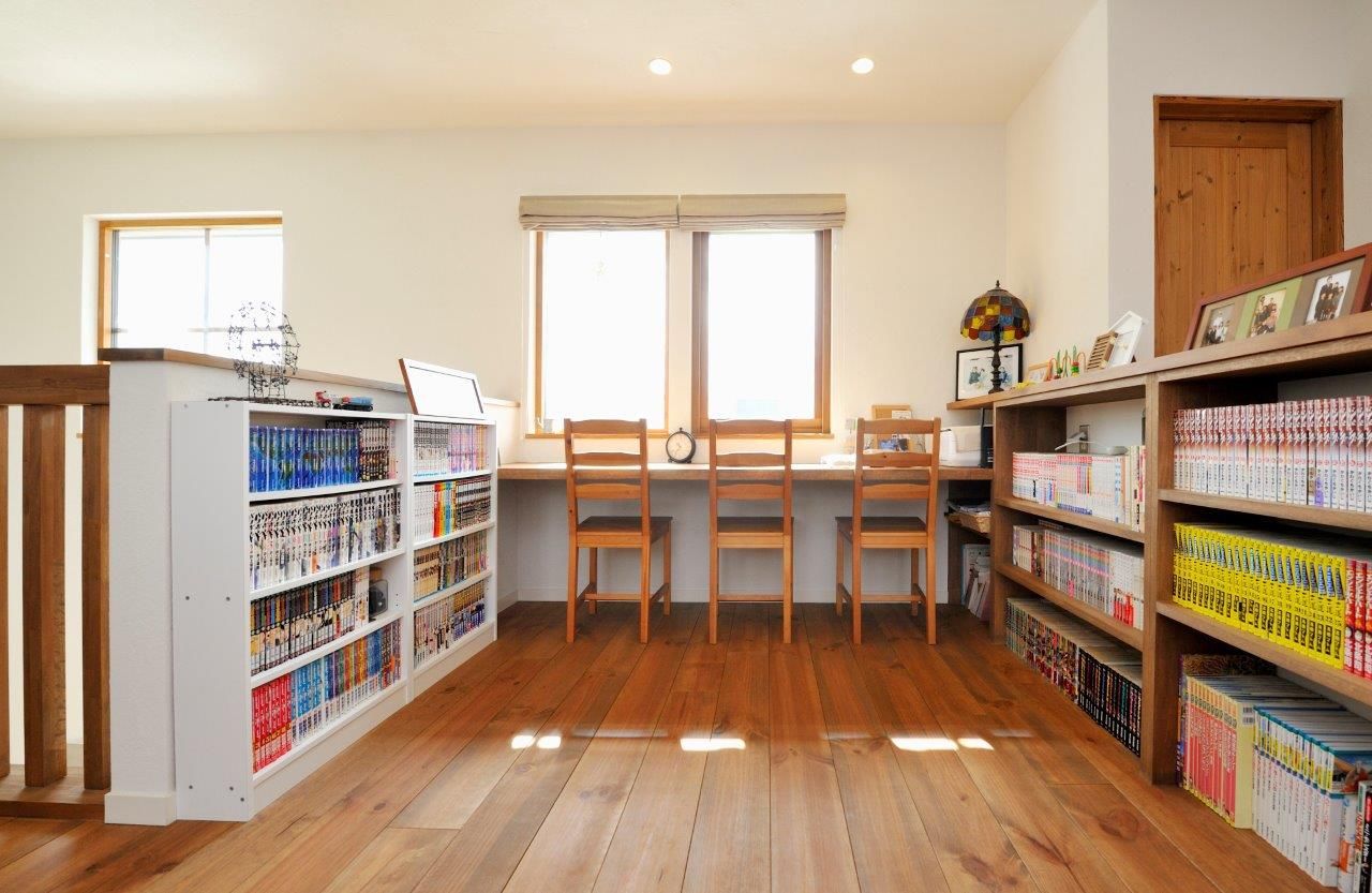 竹内建設 【札幌市/二世帯/ナチュラル】無垢材を使った自然素材に包まれる家の建築実例画像6