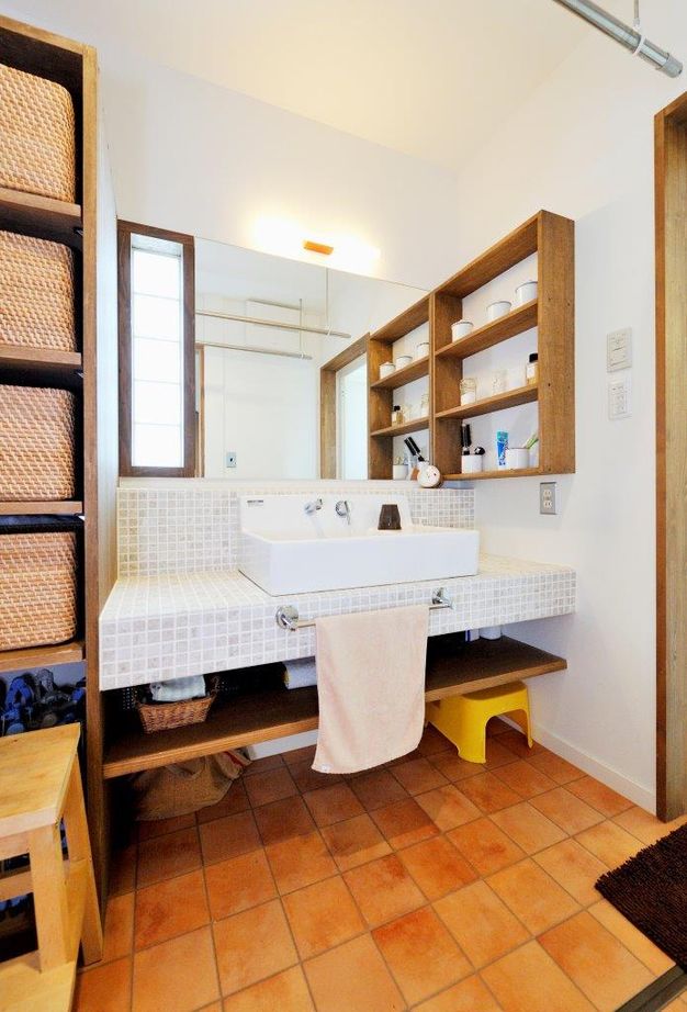 竹内建設 【札幌市/二世帯/ナチュラル】無垢材を使った自然素材に包まれる家の建築実例画像7