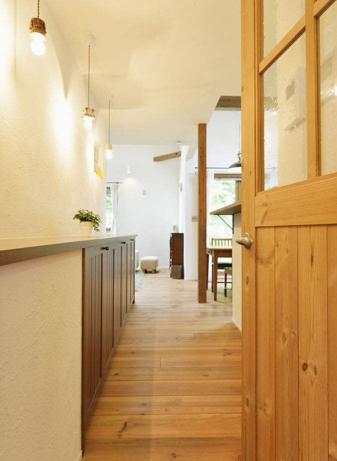 竹内建設 【札幌市/ビルトインガレージ/吹き抜け】楽しめるカフェ風の家の建築実例画像2